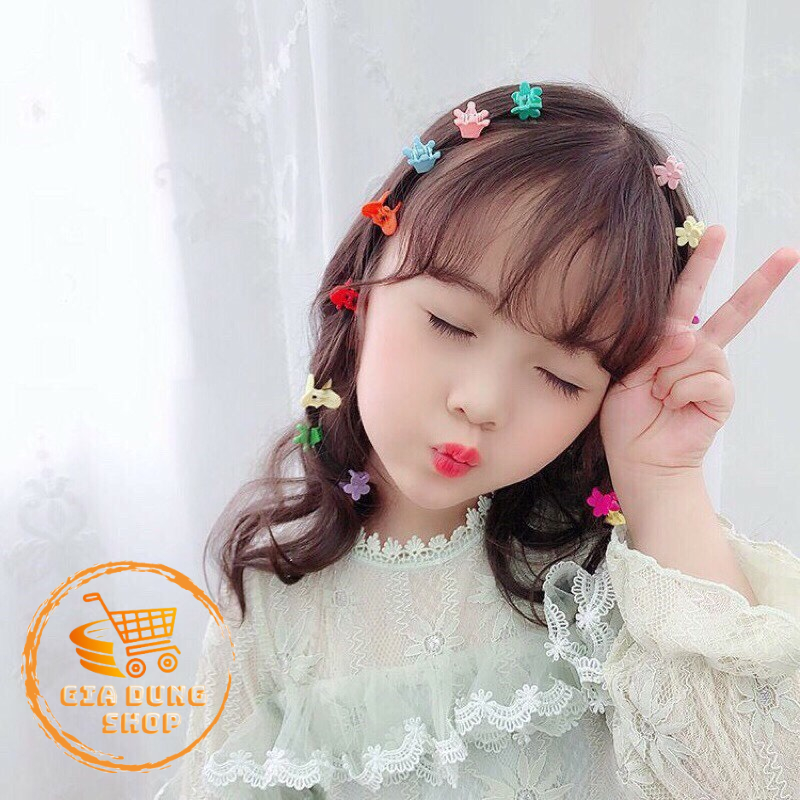 Set 50 Kẹp Tóc Càng Cua Dễ Thương Cho Bé Gái