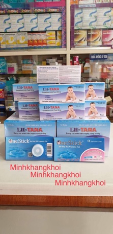Combo 24 que Lhtana tặng 2 que thử thai Onestick