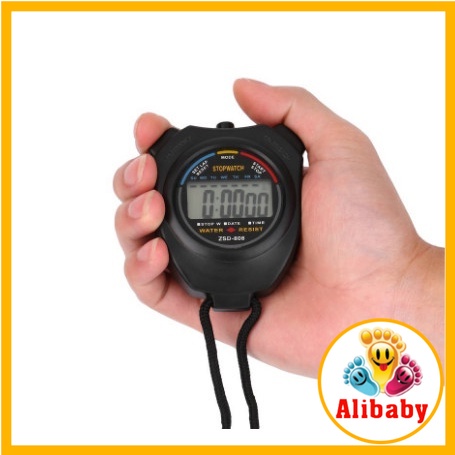 Đồng hồ bấm giờ STOPWATCH dùng trong thể thao có dây đeo E673