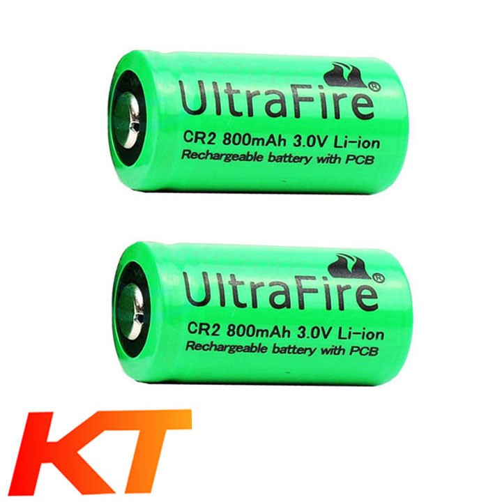 COMBO MÁY SẠC PIN CR2 3V SINCE KÈM 2 VIÊN PIN SẠC CR2 ULTRAFIRE.