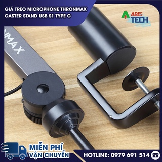 [HÀNG CHÍNH HÃNG] Giá Treo Microphone Thronmax Caster Stand USB S1 Type C - Bảo Hành 12 Tháng