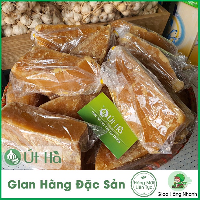 Đường Mía Quảng Ngãi Bịch 1KG Đường Phên Mật Mía Sản Xuất Thủ Công - Út Hà Đặc Sản