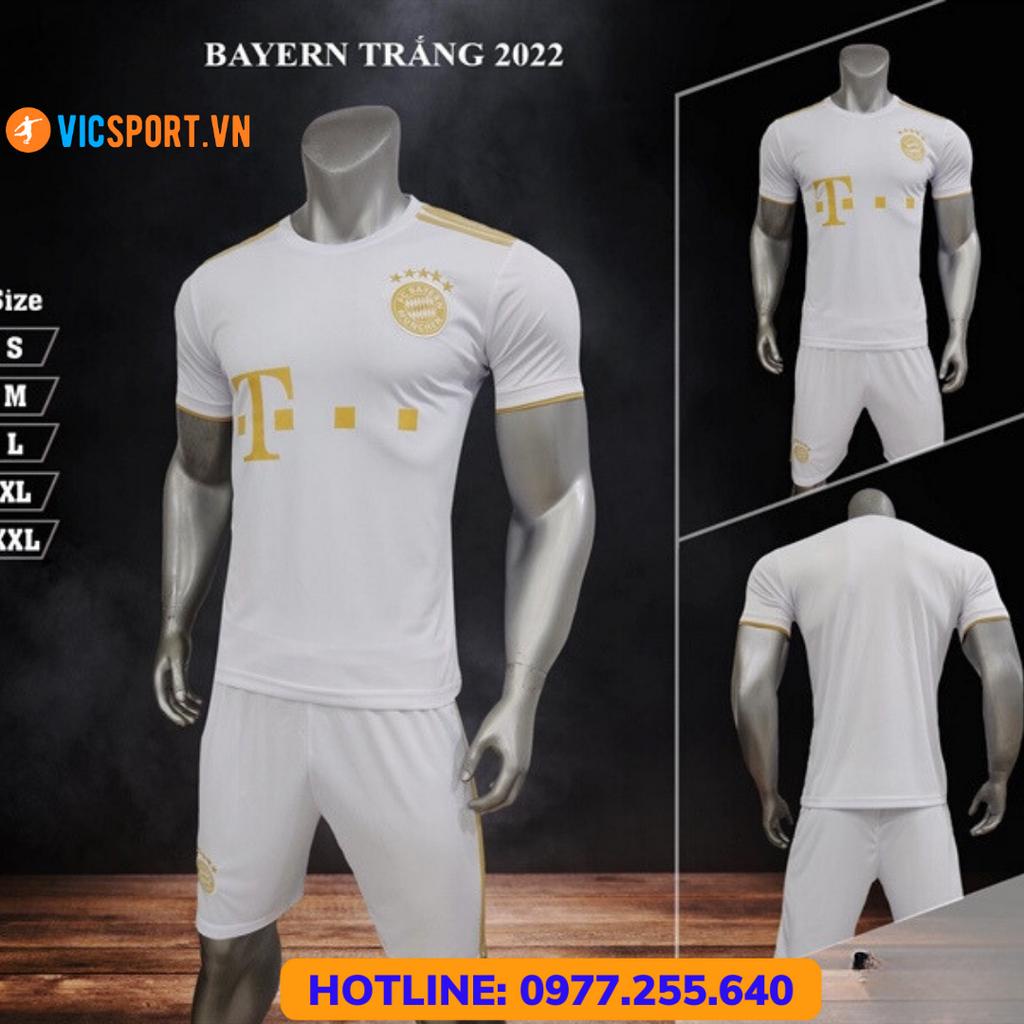 Áo Bóng Đá, Quần Áo Đá Banh CLB Bayern mùa 2022-2023 Thun Lạnh - Vicsport