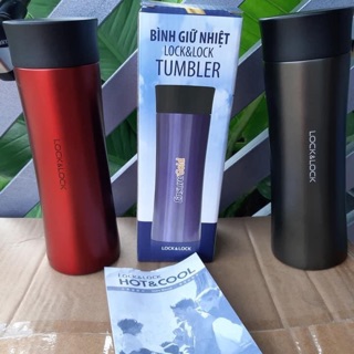 👍🧸 BÌNH GIỮ NHIỆT TUMBLER LOCK&LOCK 400ML quà tặng Ensure Gold  👍💦
