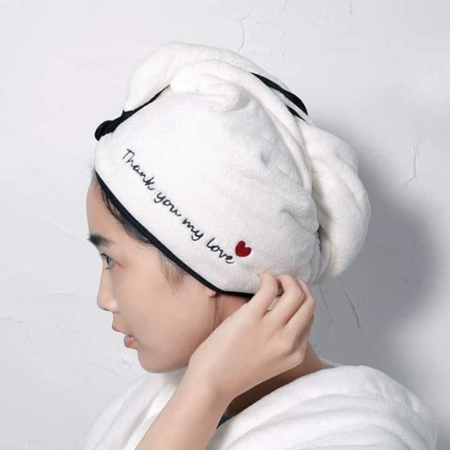 Khăn quấn ủ tóc