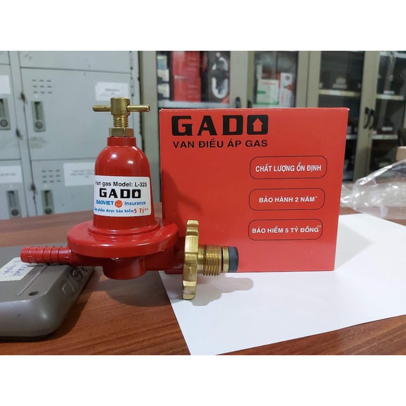 Van Công Nghiệp Khè Gado L-323, Van Điều Áp Gas, Độ Bền cao, Chống Rò Rỉ Gas, Chống Oxi Hóa