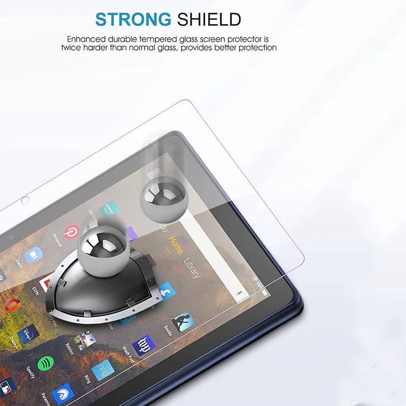 Kính Cường Lực 9H Bảo Vệ Màn Hình Cho Amazon Fire HD 10 2021  Fire HD10 Plus 2021