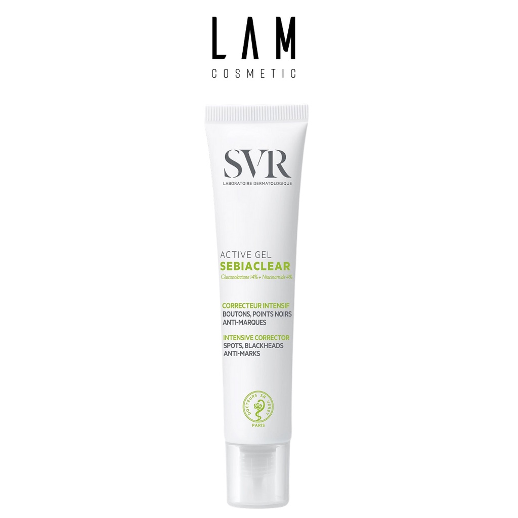 Kem Dưỡng Làm Giảm Mụn Và Dầu Nhờn SVR Sebiaclear Active 40ml