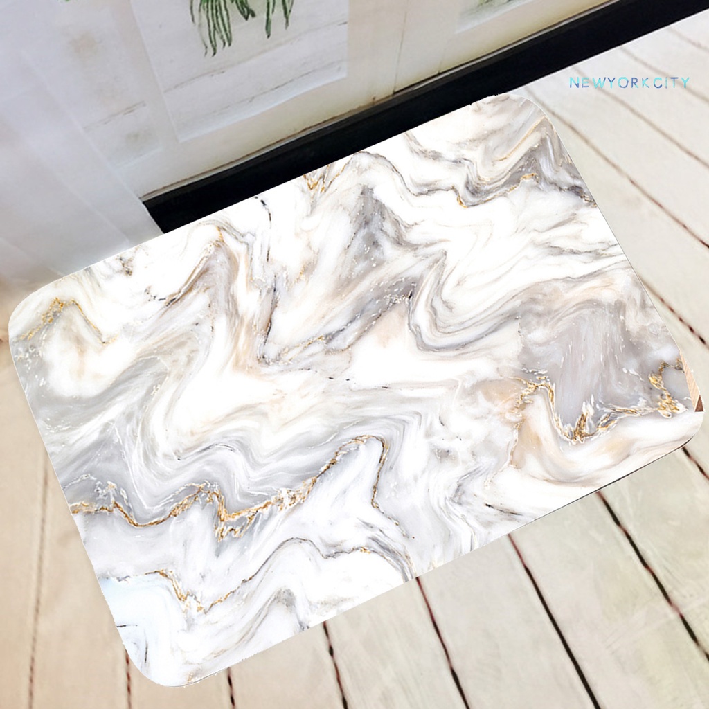 Thảm Chùi Chân Polyester Chống Trượt Thấm Hút Nhanh Khô Thoải Mái Dành Cho Phòng Tắm