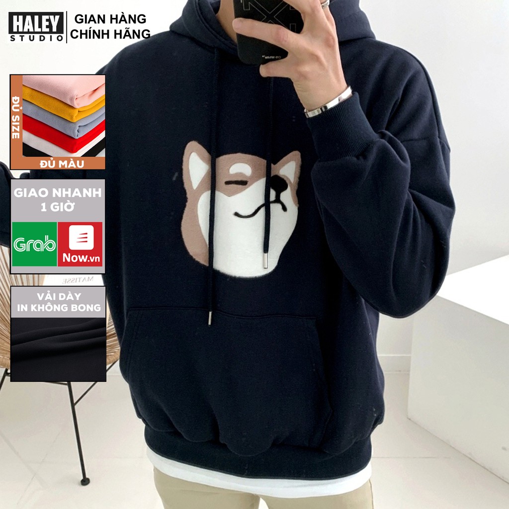 Áo Hoodie Nam Nữ unisex phong cách Hàn Quốc cá tính, Chất nỉ cá sấu mã HD002 - Quà tặng ngẫu nhiên