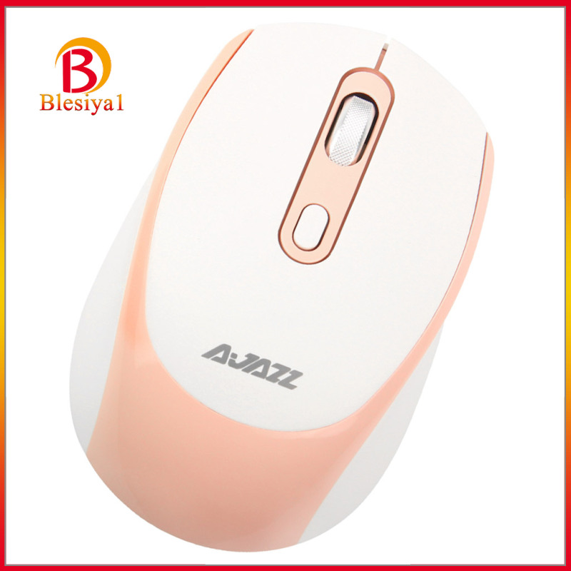 (Không Dây) Chuột Quang Học Không Dây 2.4g Màu Hồng Cho Máy Tính | BigBuy360 - bigbuy360.vn