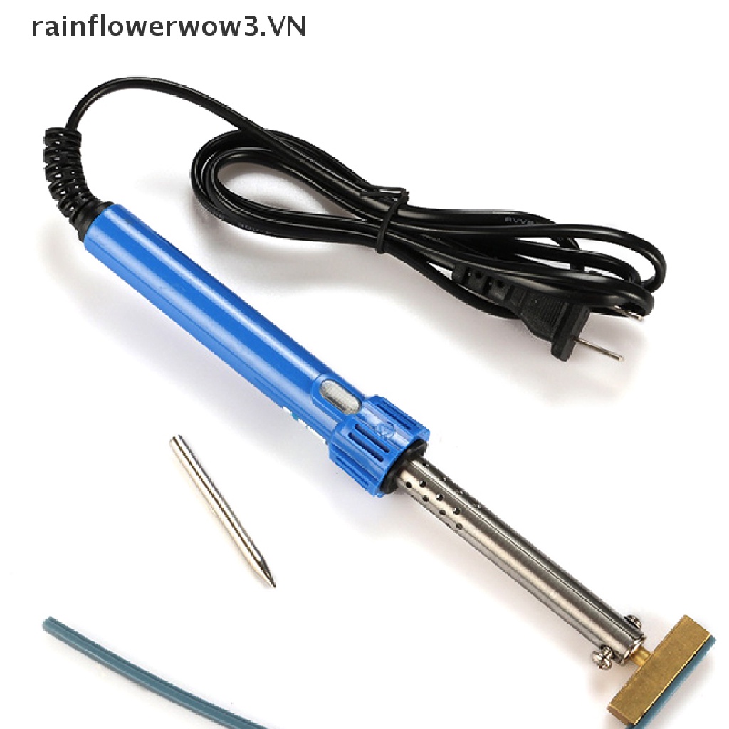 Mũi Hàn Sắt Chữ T Bằng Đồng + Dây Cáp Cao Su 30w 60w 40W Chuyên Dụng