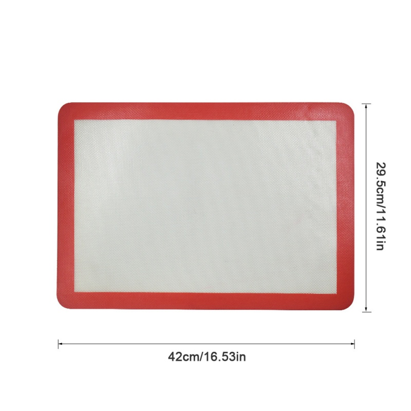 Thảm Nướng Bánh Macaron Bằng Sợi Thủy Tinh Silicone Dày Dặn