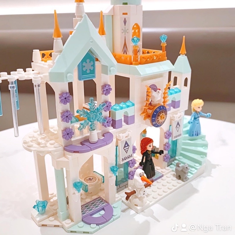 Bộ lego xếp hình lâu đài Frozen