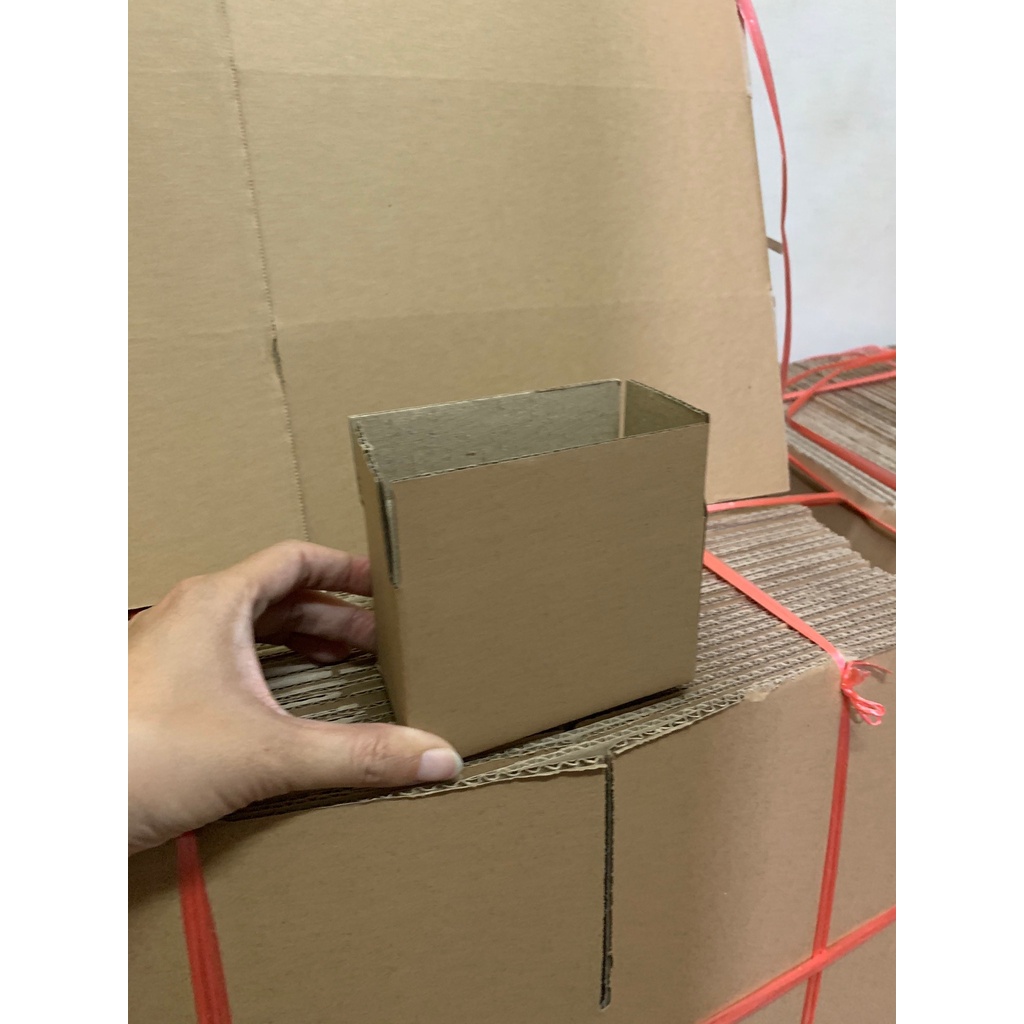 Bộ 10 Hộp Carton 10x6x6 Cm Thùng Carton Giá rẻ