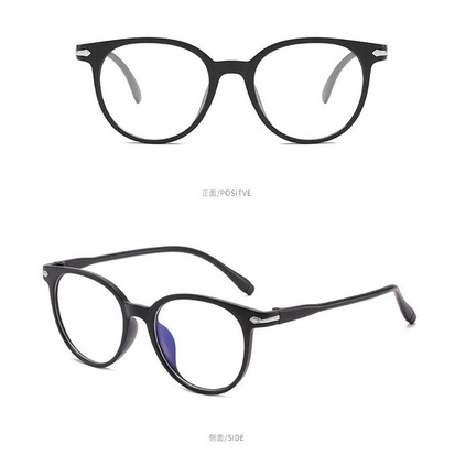 Mắt kính gọng vuông thời trang Hàn Quốc cho nữ 0°-450°