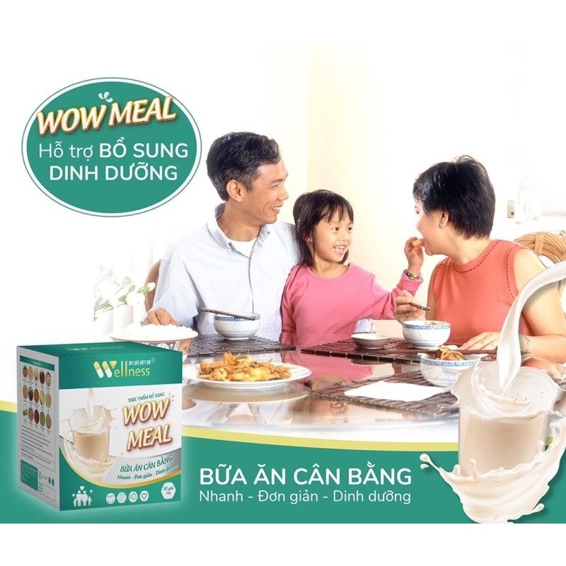 Bữa ăn lành mạnh hỗ trợ giảm cân WOW MEAL