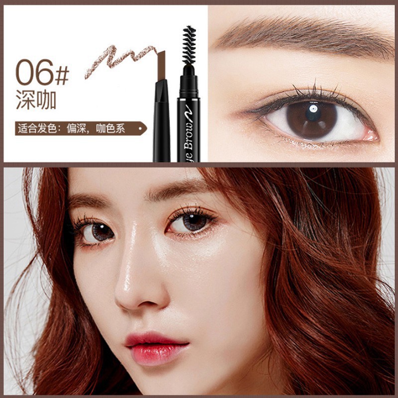 Chì Kẻ Mày 2 Đầu Lameila Double Drawing Eye Brow Pencil NO.789 NPP Shoptido