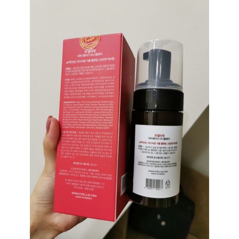 Sale 38%                  Dung Dịch Vệ Sinh Phụ Nữ Foellie Inner Cleanser 100ml