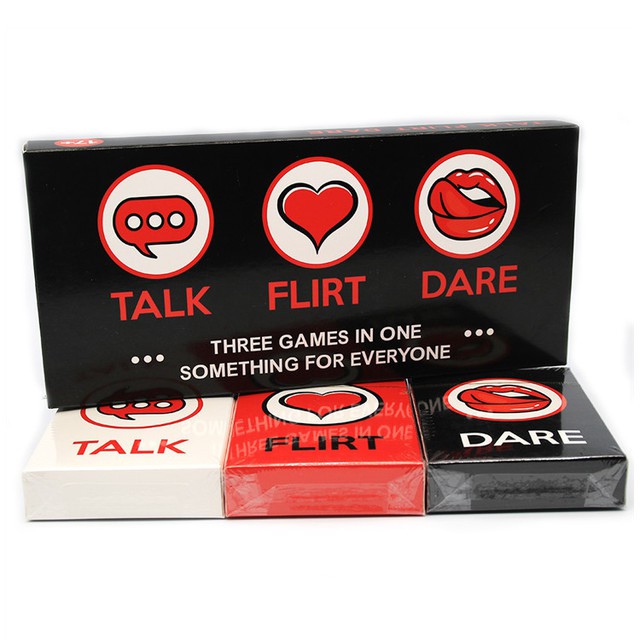Bộ bài Talk Flirt Or Dare trò chơi phiên bản Tiếng Anh