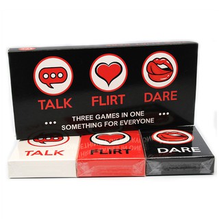 Bộ bài Talk Flirt Or Dare trò chơi phiên bản Tiếng Anh