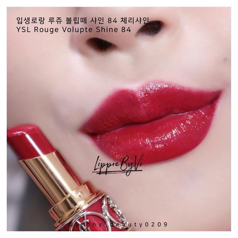 [BILL DUTYFREE] Son Ysl Yves Saint Laurent Rouge Volupte Shine màu 84-85-102-120 limited