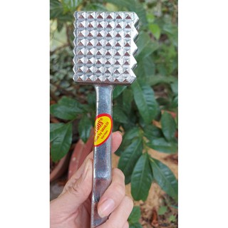 Búa đập thịt cỡ trung Vạn Lợi Dragon bằng nhôm cứng bền một mặt trơn 1 mặt có đinh tròn