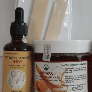 WAX TRIỆT LÔNG NHÂN SÂM Handmade