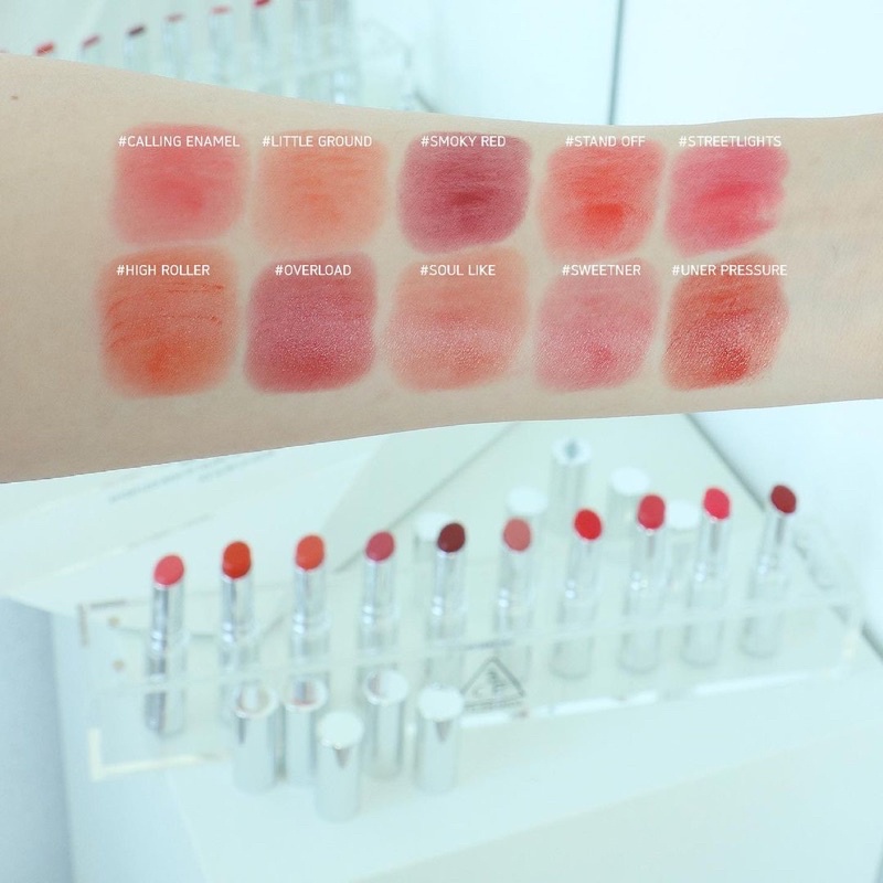 Son thỏi 3CE son dưỡng có màu Glow Lip Color mềm mịn căng bóng 3CE009