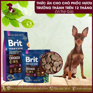 Thức Ăn Cho Chó Phốc Hươu Trưởng Thành Trên 12 Tháng - Brit Premium by Nature Ad thumbnail