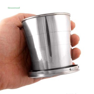 Cốc inox gấp gọn du lịch tiện lợi