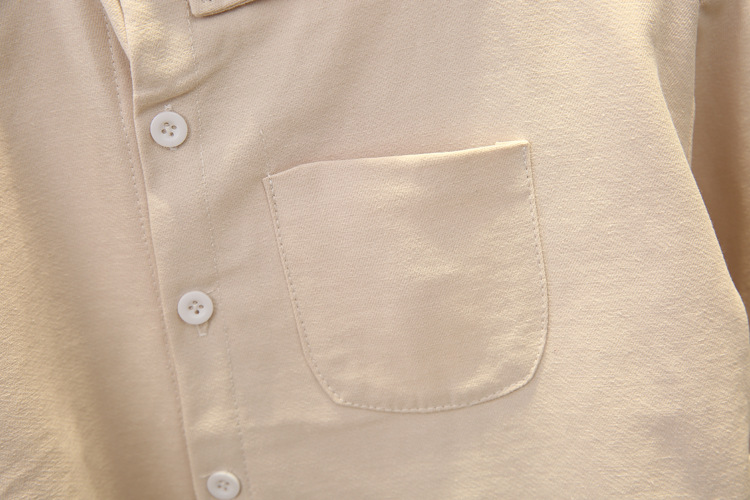 Áo khoác sơ mi tay dài thời trang xuân thu lịch lãm dành cho bé trai