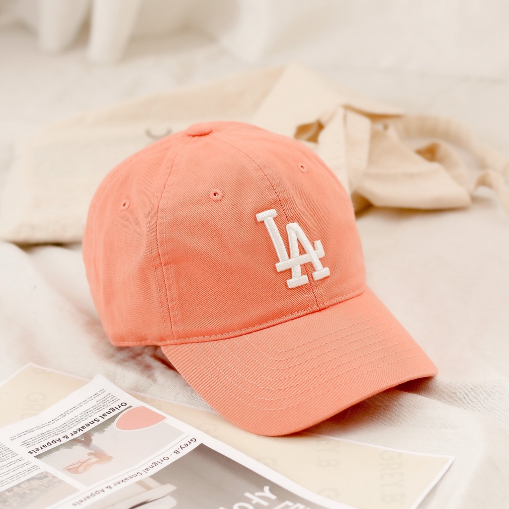 Mũ Lưỡi Trai Logo LA Phong Cách Hàn Quốc