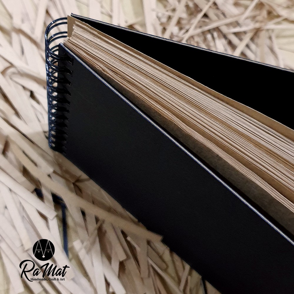 Album Ảnh Ruột Kraft - Size A5 - Gáy sổ bên chiều rộng