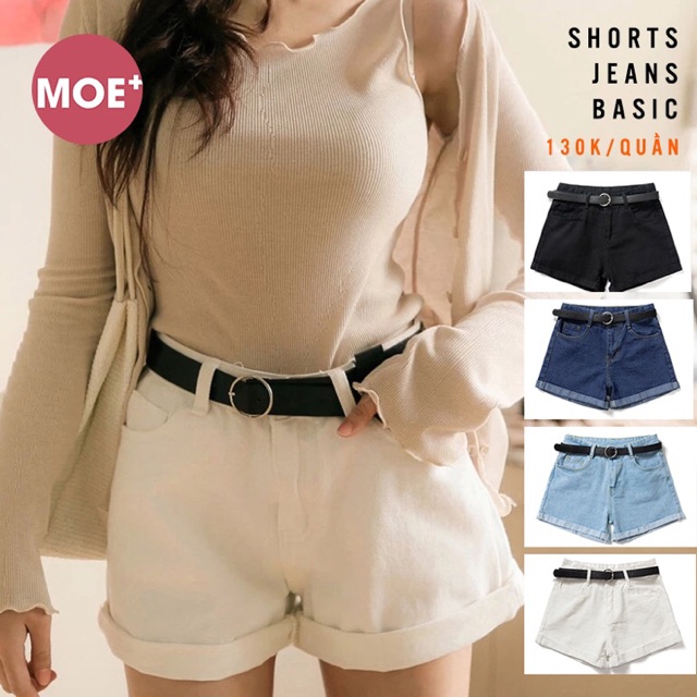 Quần Short Jeans Basic