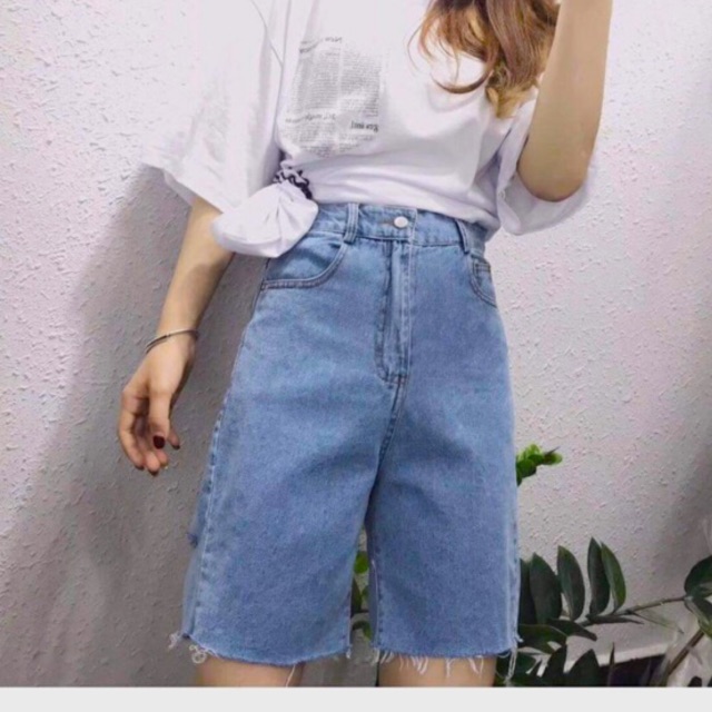 [Mã WASTMAY giảm 15% tối đa 30K đơn 150K] [Size Đại] Quần Ngố Big Size - Lưng Cao - Trơn/Rách 1 Đùi/ Rách 1 Hông Sau | BigBuy360 - bigbuy360.vn