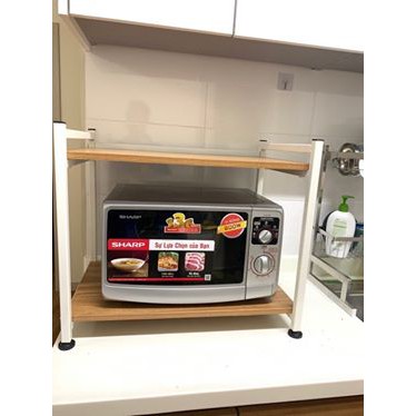 Kệ lò vi sóng, lò nướng Khung sắt, Gỗ MDF  YL145 - 60x37x35 cm | BigBuy360 - bigbuy360.vn