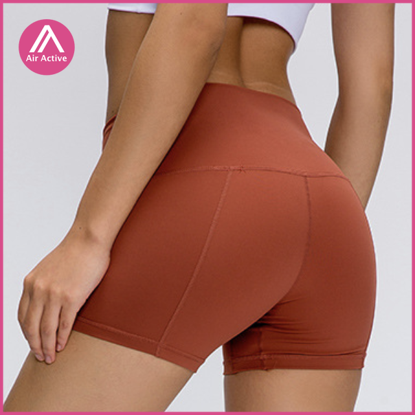 Quần Short Thể Thao Lưng Cao Nhanh Khô Thích Hợp Tập Yoga Size S2037