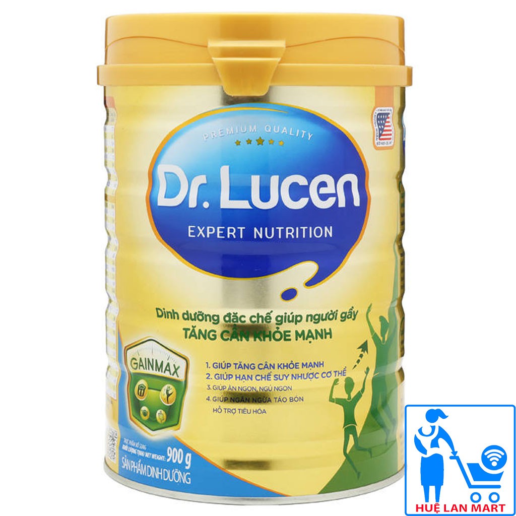 [CHÍNH HÃNG] Sữa Bột Nutifood Dr.Lucen GainMax Hộp 900g