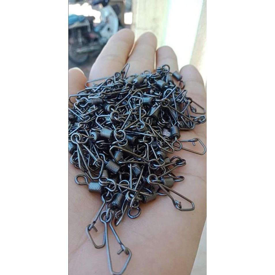 1 gói 100 cái, Khóa link Shimano 1 vòng Chống Xoắn Cao cấp đủ size số 1 đến 8 siêu khỏe