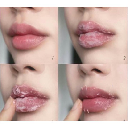 [CHÍNH HÃNG 100%] TẨY TẾ BÀO CHẾT MÔI SỦI BỌT BUBI BUBI BUBBLE LIP SCRUB UNPA