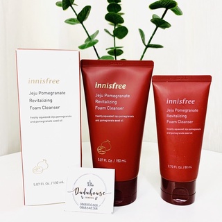 Sữa rửa mặt ngăn ngừa lão hóa từ lựu innisfree Jeju Pomegranate Revitalizing Foam Cleanser