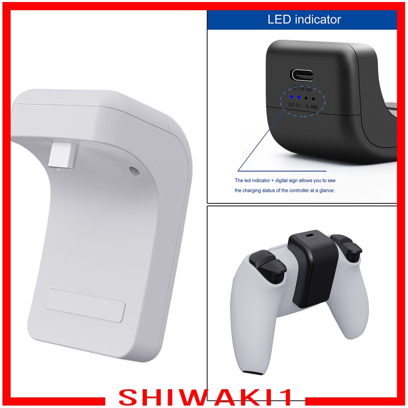 Bộ Sạc Pin Shiwaki1 1800mah Có Đèn Led Cho Tay Cầm Ps5 | BigBuy360 - bigbuy360.vn