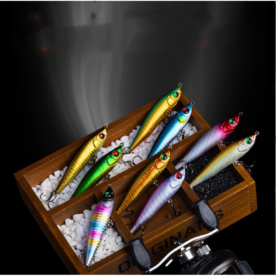 Mồi Câu Cá Nhân Tạo Nặng 7-25g Kích Thước 65mm-95mm