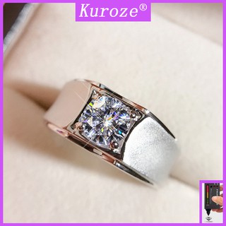 Nhẫn Hở Hình Moissanite Sang Trọng