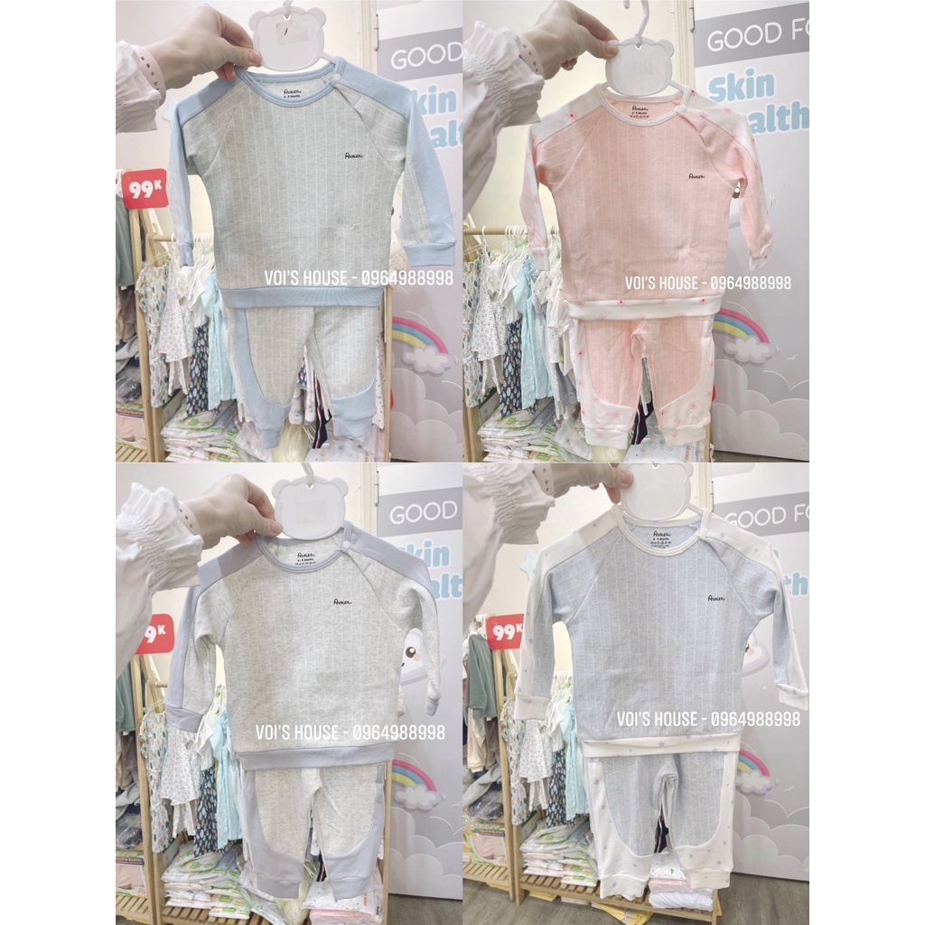 Bộ quần áo nỉ dài tay in họa tiết 3894