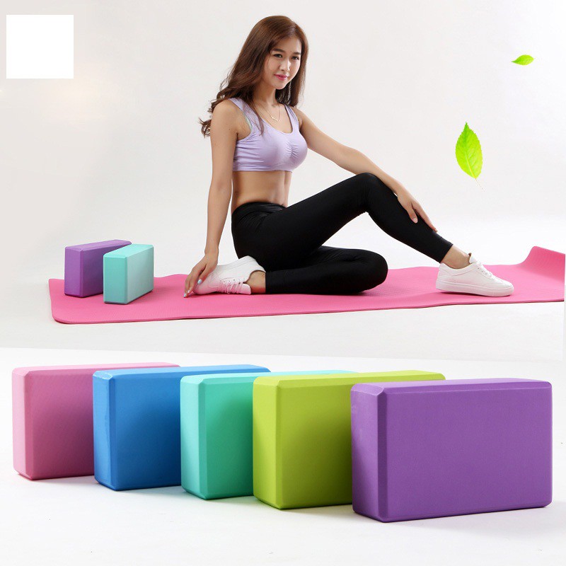 (99K) Gạch nói tập yoga xanh dương