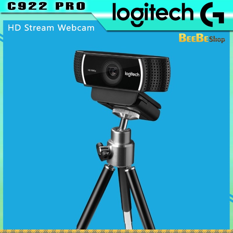 Logitech C922 Pro - Camera Góc Rộng Cho Game Thủ, Full HD 1080