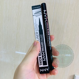 Kẻ mắt dạ Nyx thich black eyeliner