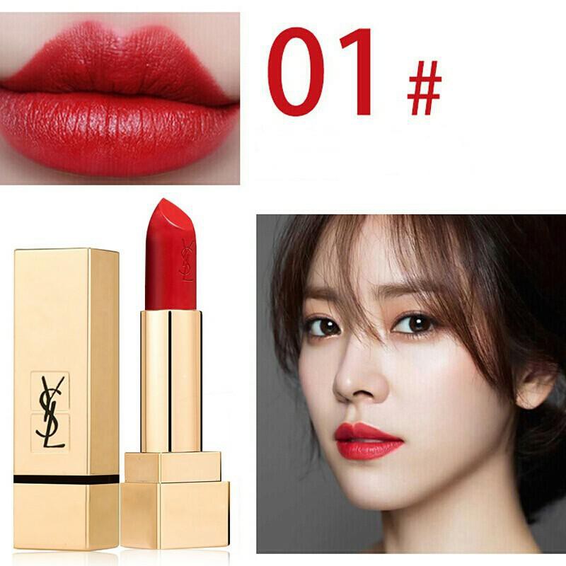 Son YSL pure colour satiny radiance, chất son mềm mại,không gây khô môi, hệt như làn môi nguyên bản